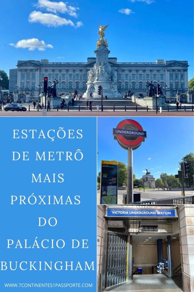 Estações de Metrô Mais Próximas do Palácio de Buckingham 2