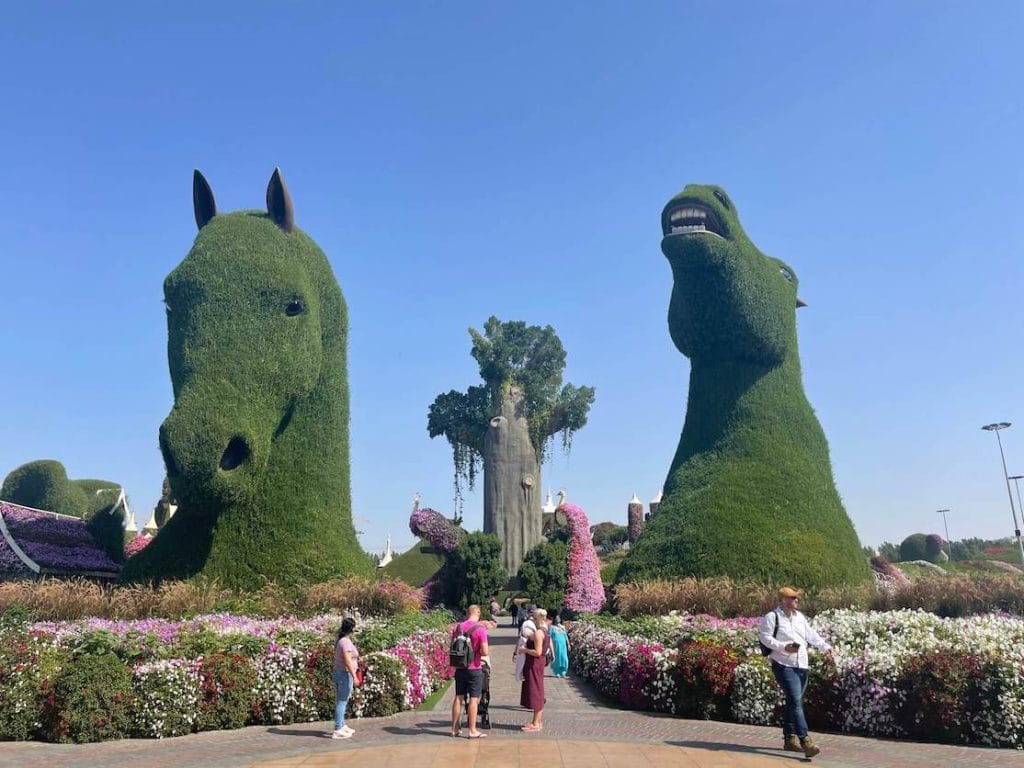 Jardín Milagroso de Dubái