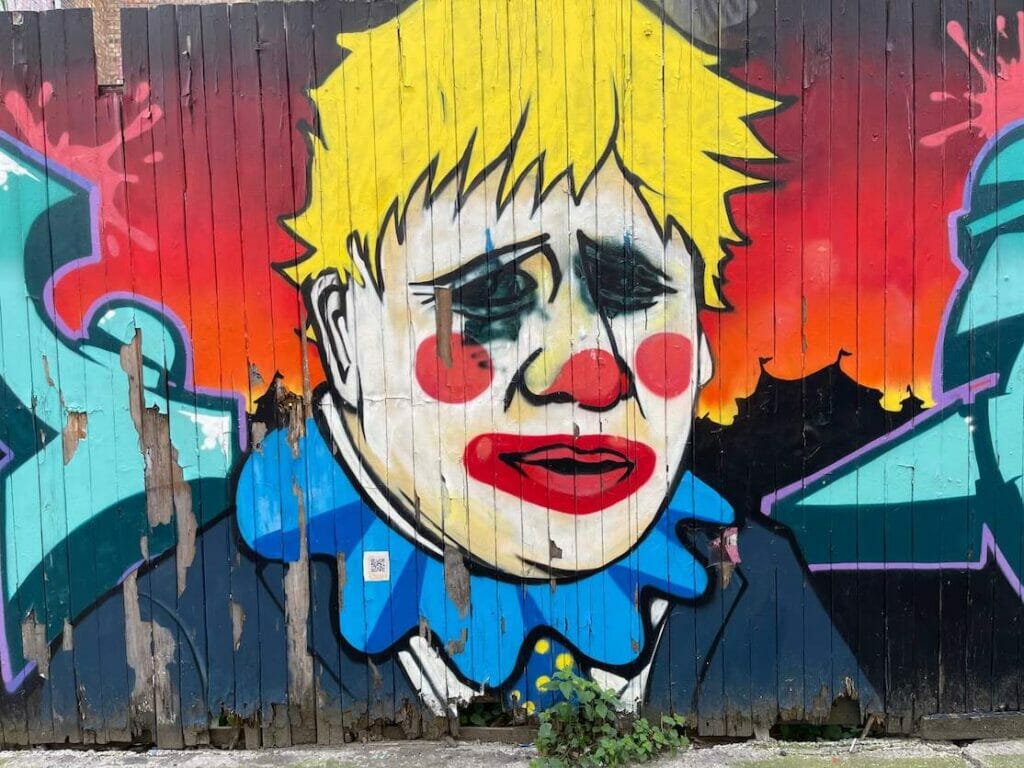 Arte de rua em Shoreditch 