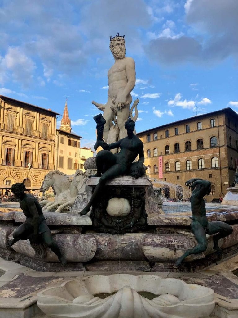 The Fountain of Neptune, Florence, Italy