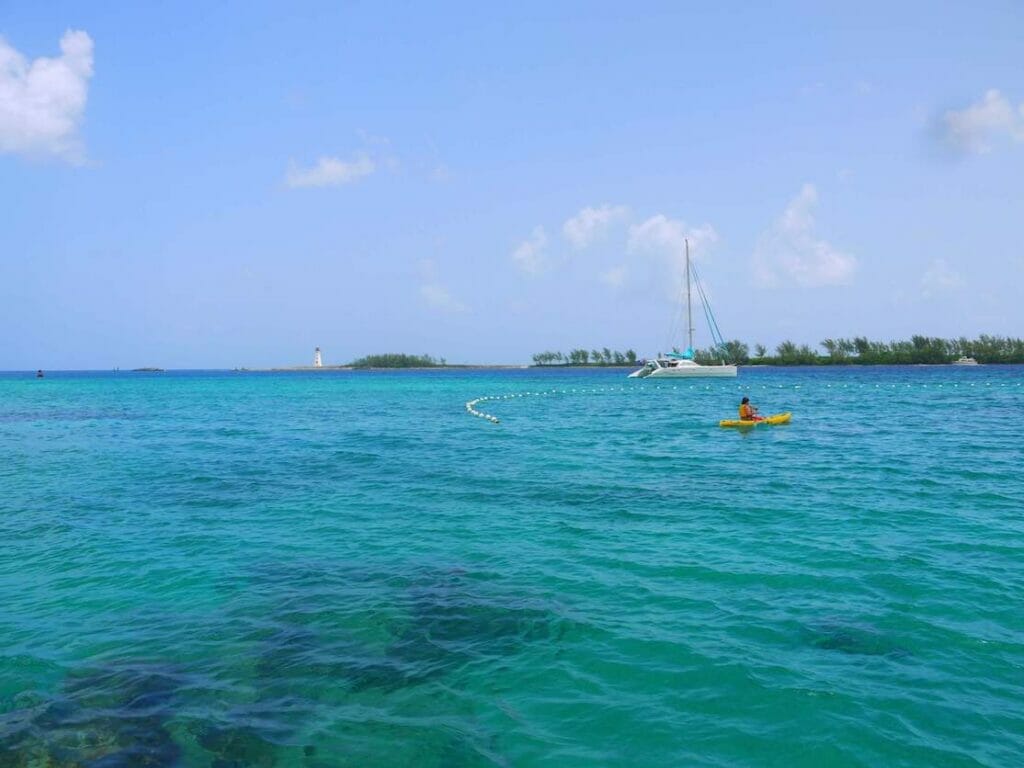 a person kayaking at Junkanoo Beach, Nassau, Bahamas.jpeg