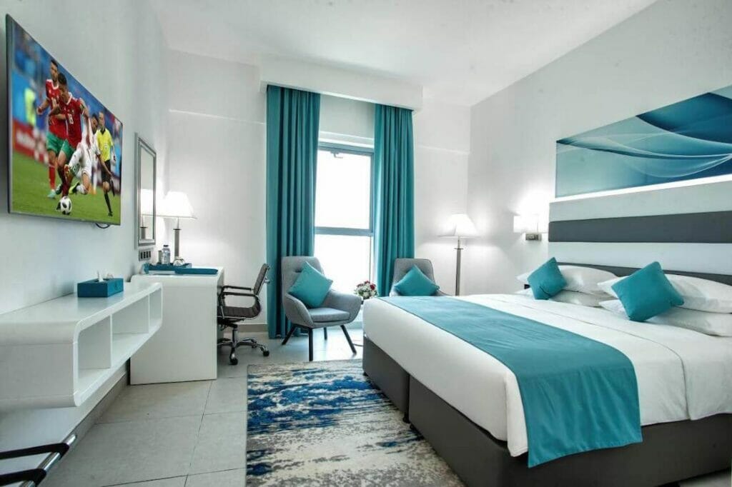 City Avenue Al Reqqa Hotel quarto executivo com cama de casal, Deira, Dubai