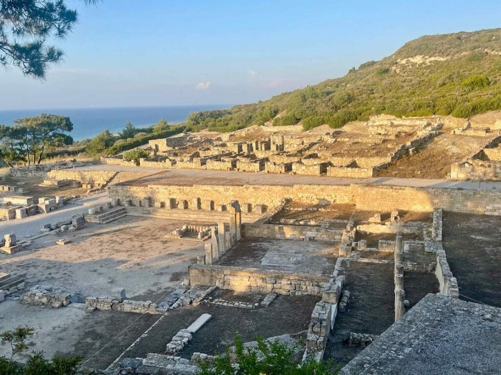 La Ciudad Vieja de Kamiros, Rodas, Grecia