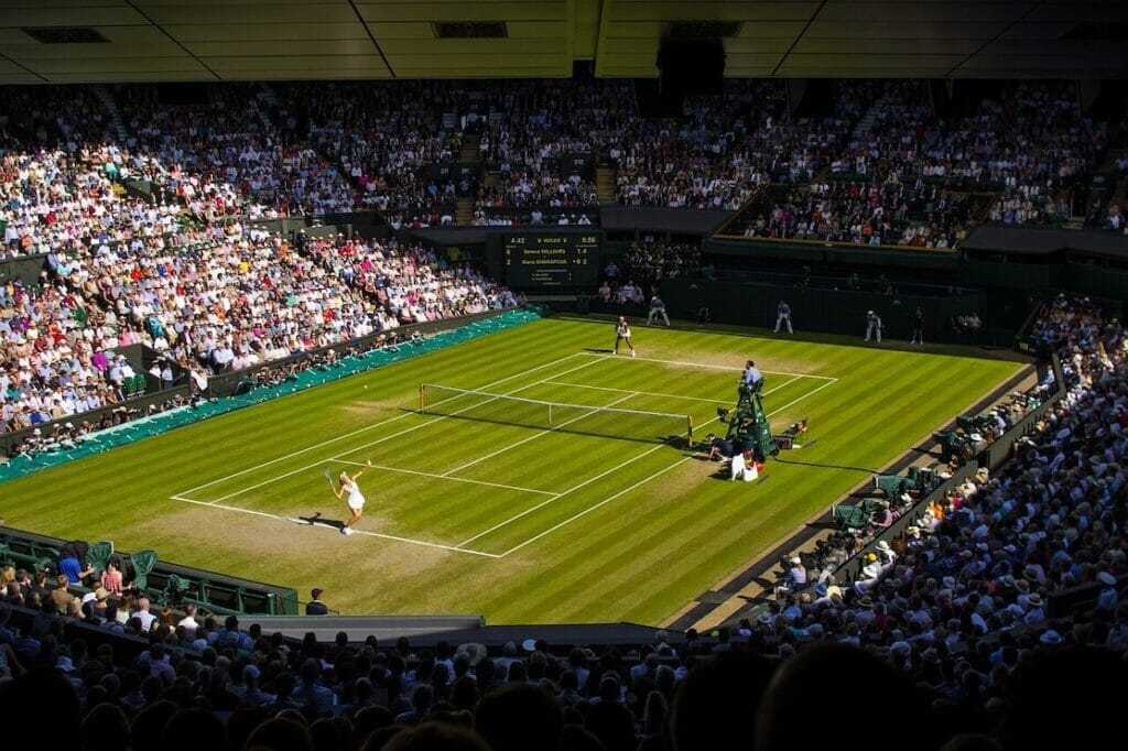 Wimbledon women's final, London, UK