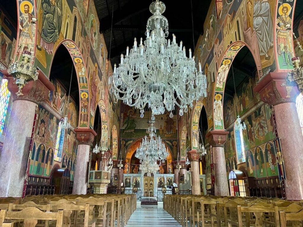La Iglesia de la Anunciación de la Virgen María, Rodas, Grecia