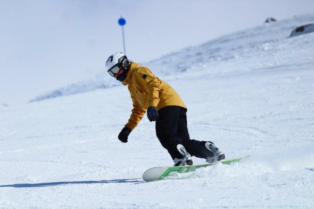 Snowboarding at Cerro Catedral, Bariloche, Río Negro, Argentina