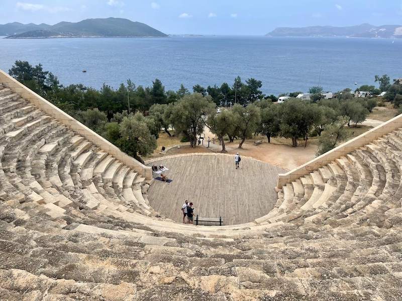 The Ancient Theatre of Antiphellos, Kas, Turkey