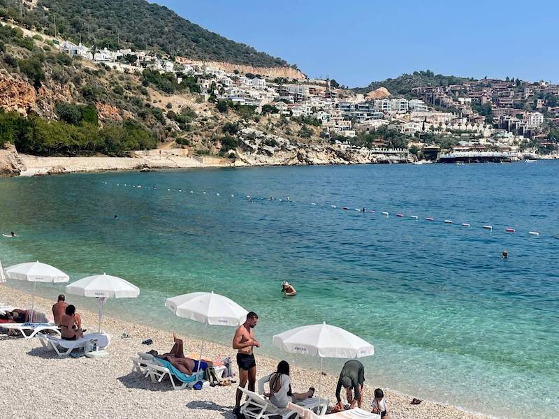 Kalkan Beach, Antalya region, Turkey