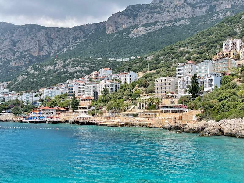The seaside town of Kas, Antalya region, Turkey