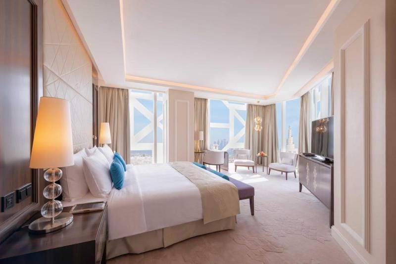 A Junior Suite at Shaza Hotel, Doha, Qatar