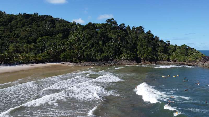 Praia da Engenhoca, Itacare, Bahia, Brazil