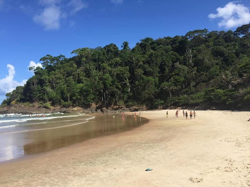 Praia da Ribeira, Itacare, Bahia, Brazil