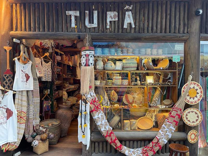 Tienda Tupã, Ilha Grande, Río de Janeiro, Brasil