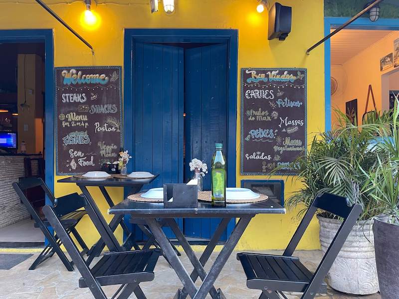 Restaurante Canoas, Ilha Grande, Río de Janeiro, Brasil