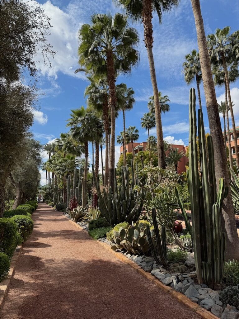 La Mamounia's gardens, Marrakech, Morocco