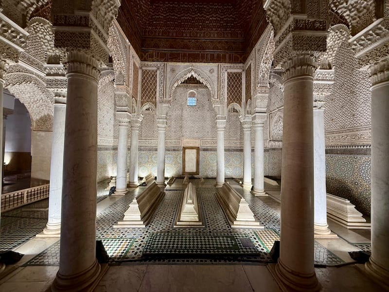 Saadian Tombs, Marrakech, Morocco